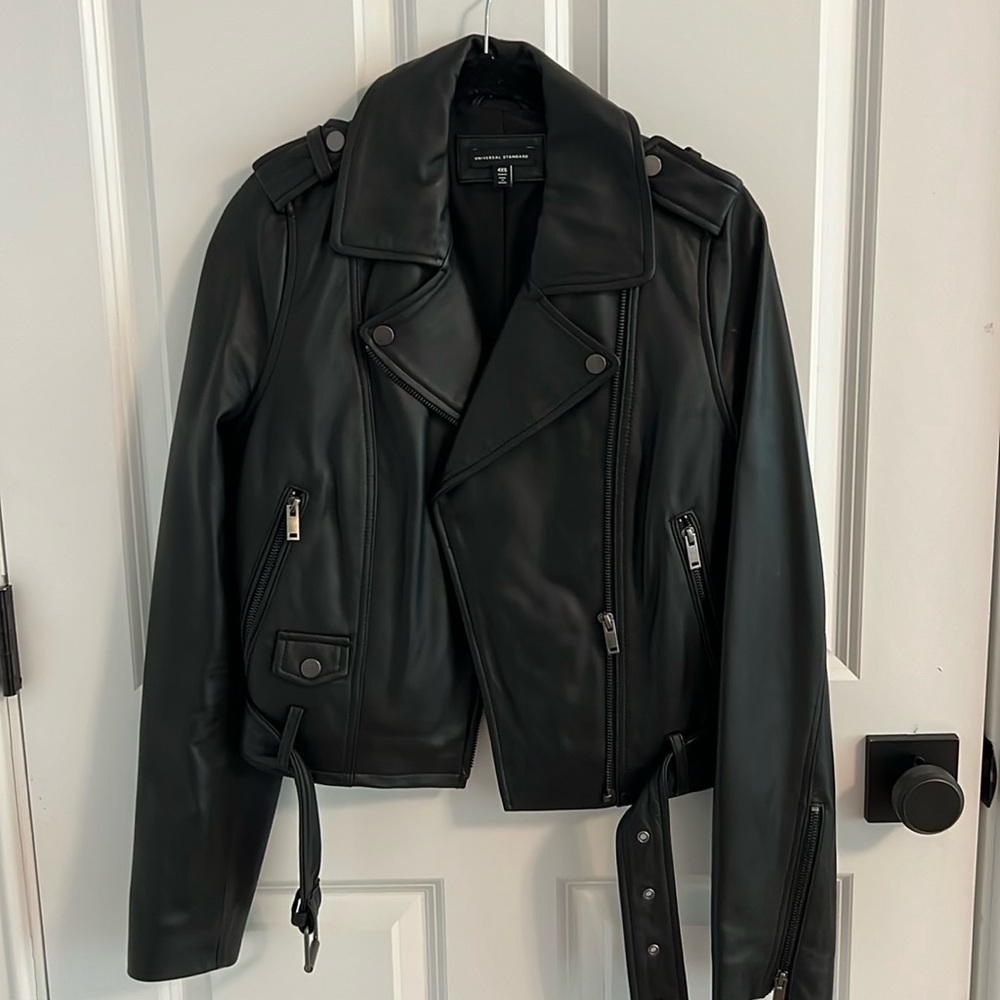 Universal Standard Leather Moto Jack